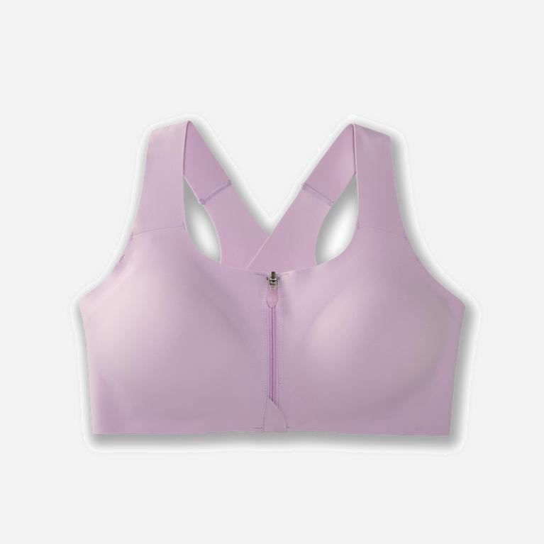 Brooks Dare Zip Womens Running Bra Ireland Orchid Haze/Purple (SZPX-10456)